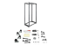 4POSTRACK42 - StarTech.com 42U 19-tums öppet serverrack - Framsidan