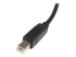 USB2HAB10 - StarTech.com 3 m Certifierad USB 2.0 A- till B-kabel - Närbild
