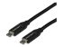 USB2C5C2M - StarTech USB-C till USB-C-kabel med 5A PD - Närbild