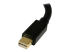 MDP2DPMF6IN - StarTech.com 15 cm Mini DisplayPort till DisplayPort-videokabeladapter ? M/F - Närbild